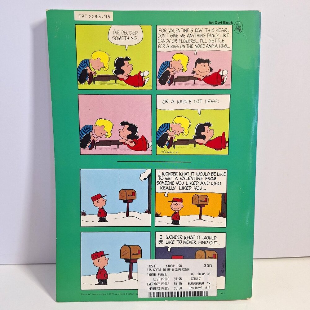 Its Great To Be A Super Star Peanuts Parade Book Charles Schulz 1979 Vintage - Picture 3 of 8